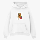 Толстовка худи оверсайз