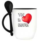 Кружка с ложкой