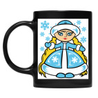 Кружка цветная UV-DTF