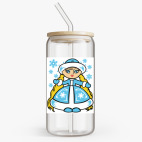 Банка с бамбуковой крышкой