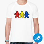 Мужская спортивная футболка