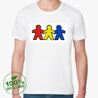 Мужская футболка органик