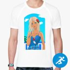 Мужская спортивная футболка