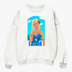 Свитшот оверсайз