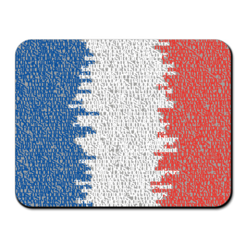 Коврик для мыши Флаг Франции