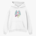 Толстовка худи оверсайз