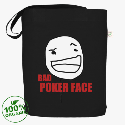 Сумка шоппер Bad Poker Face