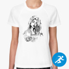 Женская спортивная футболка