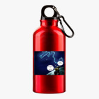 Металлическая бутылка 400 мл UV-DTF