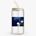 Банка с бамбуковой крышкой