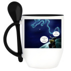 Кружка с ложкой