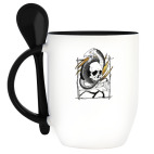 Кружка с ложкой