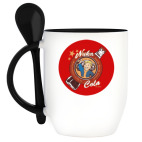 Кружка с ложкой