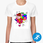 Женская спортивная футболка