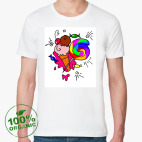 Мужская футболка органик