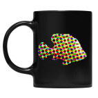 Кружка цветная UV-DTF