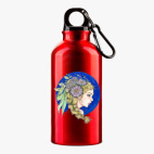 Металлическая бутылка 400 мл UV-DTF