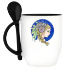 Кружка с ложкой