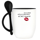 Кружка с ложкой