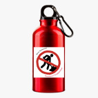 Металлическая бутылка 400 мл UV-DTF