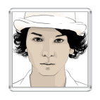 Магнит 6.5 x 6.5 см  Тома