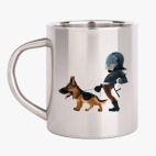 Кружка металлическая