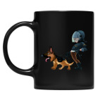 Кружка цветная UV-DTF