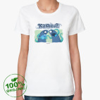 Женская футболка органик