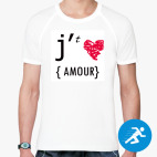 Мужская спортивная футболка