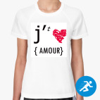 Женская спортивная футболка