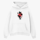 Толстовка худи оверсайз