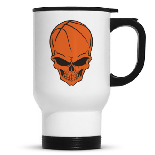Кружка-термос с принтом Череп