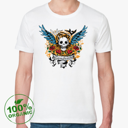 Футболка из органик-хлопка  Love forever