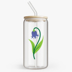 Банка с бамбуковой крышкой