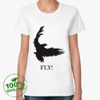 Женская футболка органик