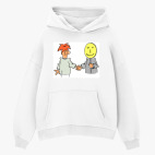 Толстовка худи оверсайз