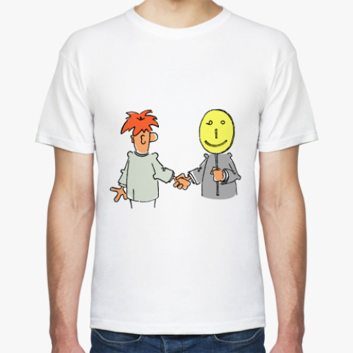 Футболка с принтом 'Все лгут!'