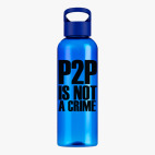 Прозрачная спортивная бутылка