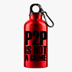 Металлическая бутылка 400 мл UV-DTF