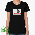 Женская футболка органик