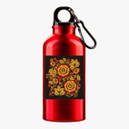 Металлическая бутылка 400 мл UV-DTF