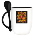 Кружка с ложкой