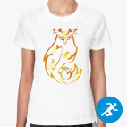 Женская спортивная футболка