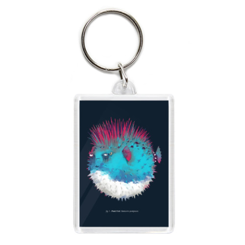 Брелок Брутальная рыба панк Punk fish