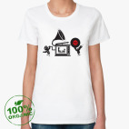 Женская футболка органик