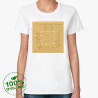 Женская футболка органик