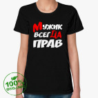 Женская футболка органик