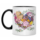 Кружка двухцветная