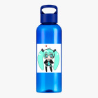 Прозрачная спортивная бутылка