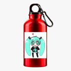 Металлическая бутылка 400 мл UV-DTF